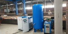 某采砂厂使用永磁变频螺杆空压机