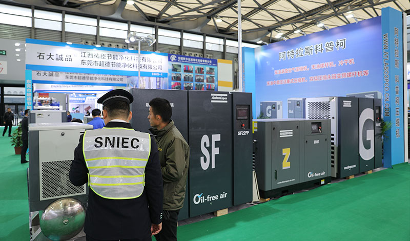 权伟机械参加上海国际压缩机及设备展览会